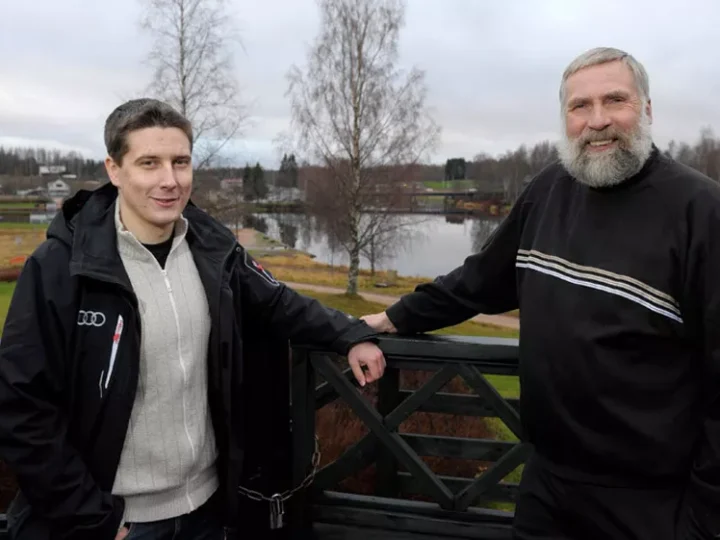 Juha-Petteri Mieto perhe legendan taustalla