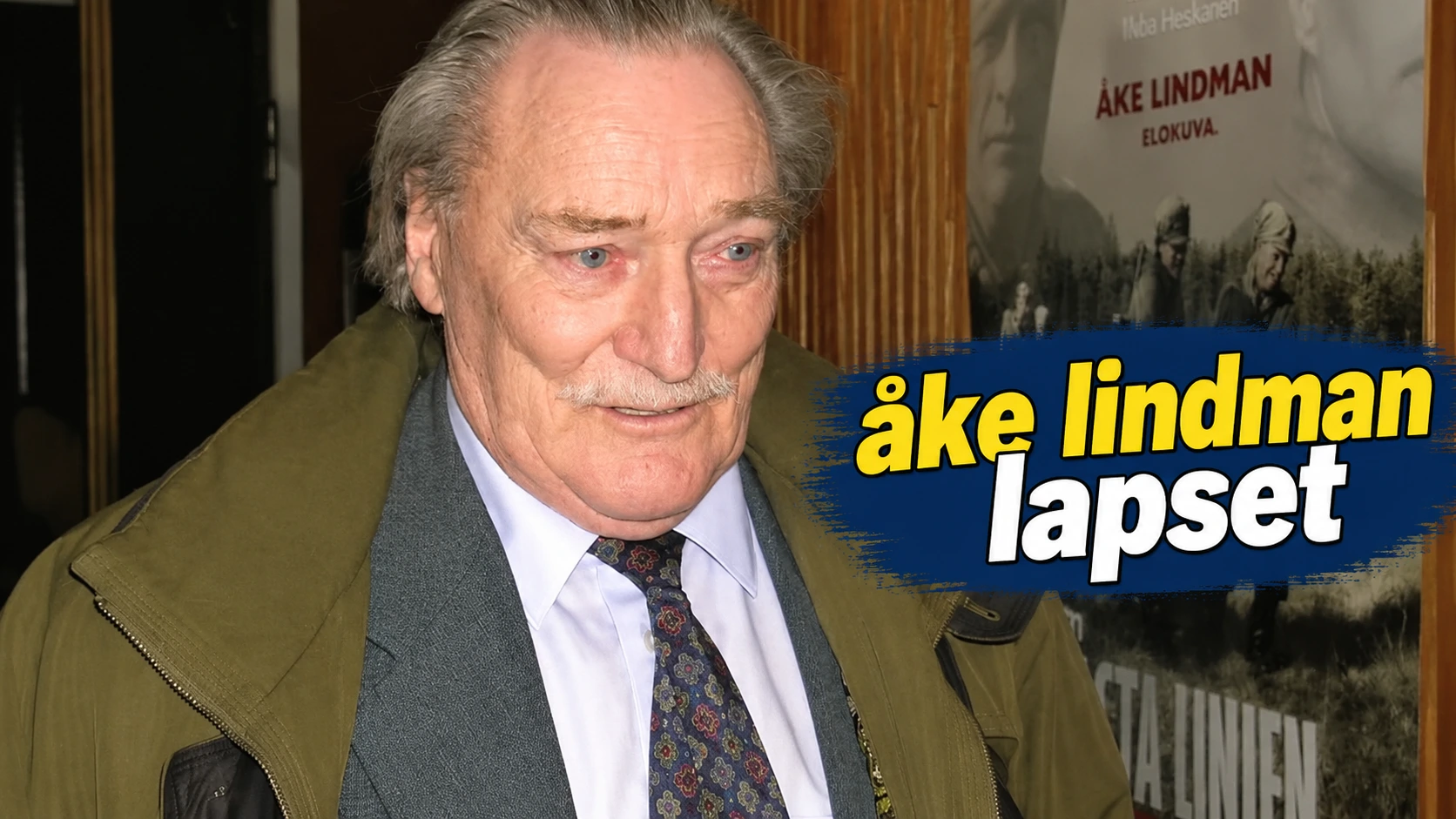 Åke Lindman lapset: Tom Lindman ja Heidi Kara